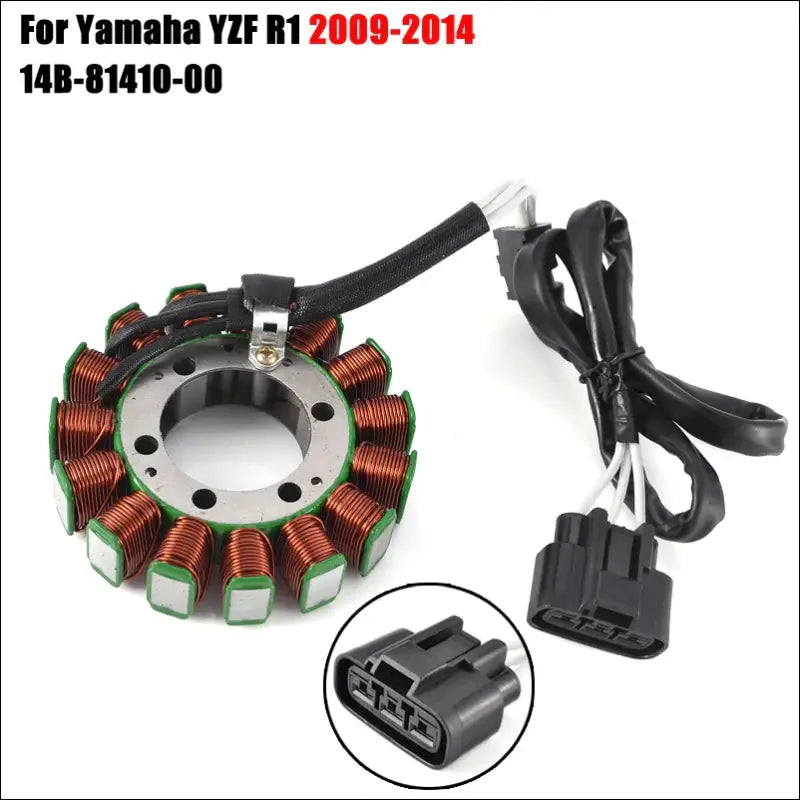 Lichtmaschinen-Stator für Yamaha YZF-R1 (2002-2014) | Ersatz für 14B-81410-00 - 2009-2014