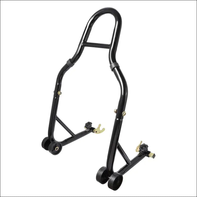 Motorrad Montageständer Schwarz/Rot | Heckständer für Reifenwechsel & Wartung