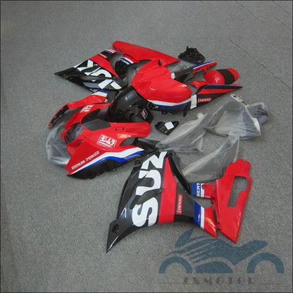 Motorradverkleidung Rot Schwarz 2017-2021 - Same as Picture