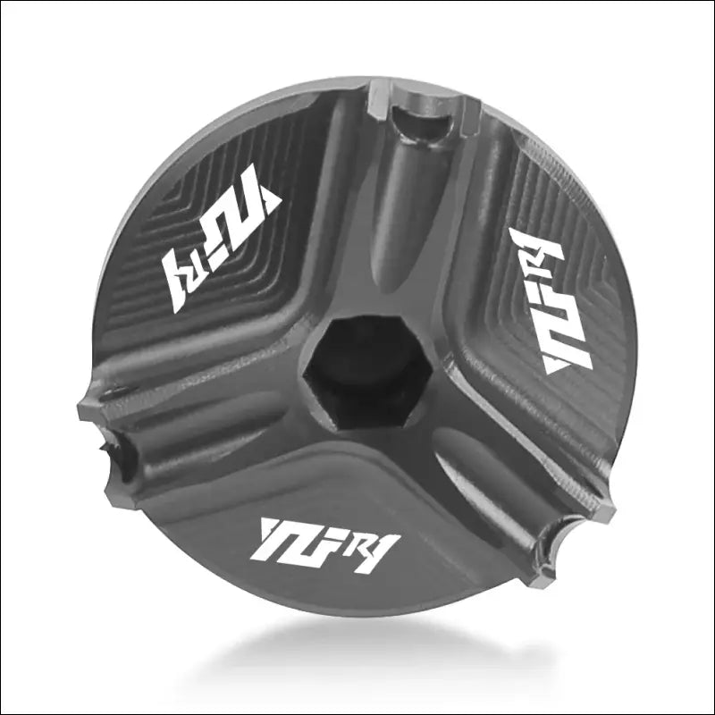 Öleinfülldeckel für Yamaha YZF-R1 (1998-2015) | CNC-Aluminium Ölverschluss Kappe - gray YZFR1