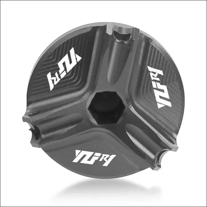 Öleinfülldeckel für Yamaha YZF-R1 (1998-2015) | CNC-Aluminium Ölverschluss Kappe - gray YZFR1