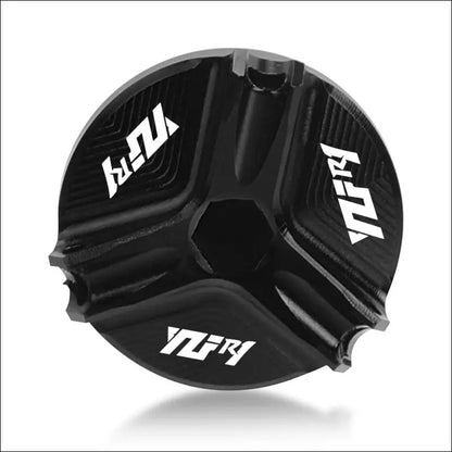 Öleinfülldeckel für Yamaha YZF-R1 (1998-2015) | CNC-Aluminium Ölverschluss Kappe - black YZFR1