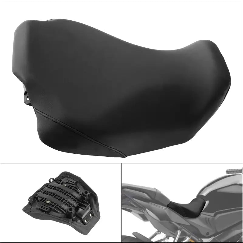 Schwarzes Vordersitzpolster Fahrer Solo Sitz für Honda CB650R 2019-2023 Motorrad - Standard
