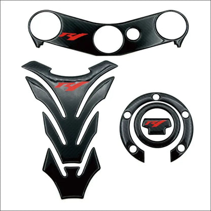 Tankpad & Aufkleber-Set für Yamaha YZF-R1 (2002-2006)