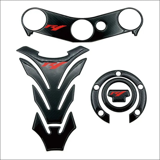 Tankpad & Aufkleber-Set für Yamaha YZF-R1 (2002-2006)