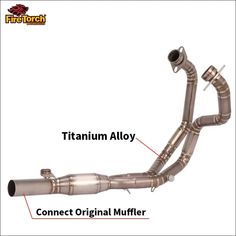 Titan-Auspuffsystem mit vorderem Verbindungsrohr