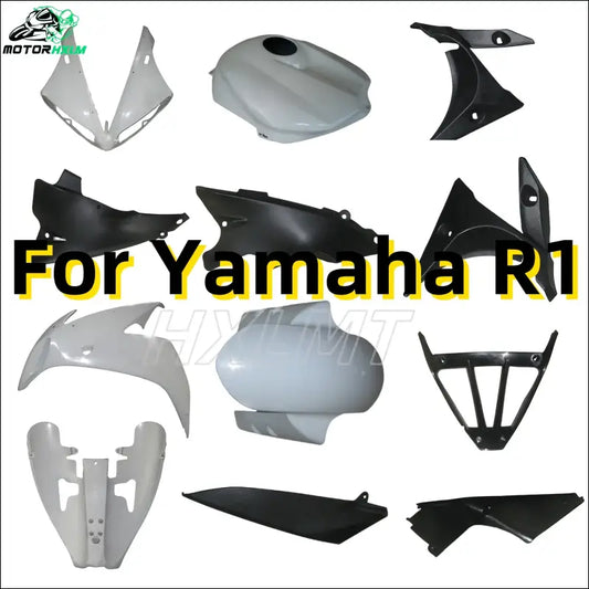 Unlackierte Verkleidungsteile (Einzeln) für Yamaha YZF-R1 (2004-2006)
