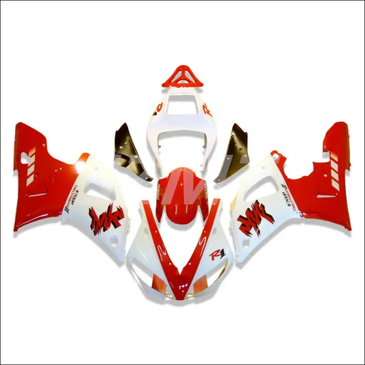 Verkleidung für Yamaha YZF-R1 (1998-1999) Weiß-Rot / Weitere Farben