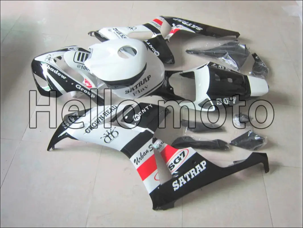 Verkleidungs-Kit für Honda Fireblade CBR1000RR Weiß/Schwarz mit Motiven