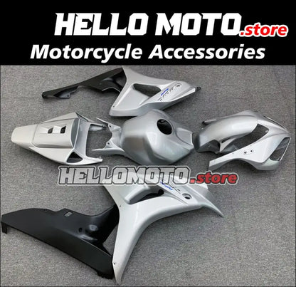 Verkleidungs- und Spoiler-Kit aus ABS für Honda Fireblade CBR1000RR Silber/Schwarz