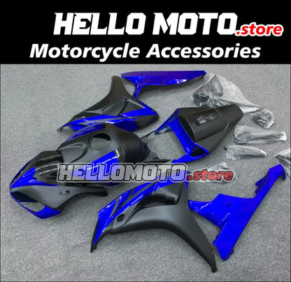 Verkleidungs- und Spoiler-Kit aus ABS für Honda Fireblade CBR1000RR Blau/Schwarz