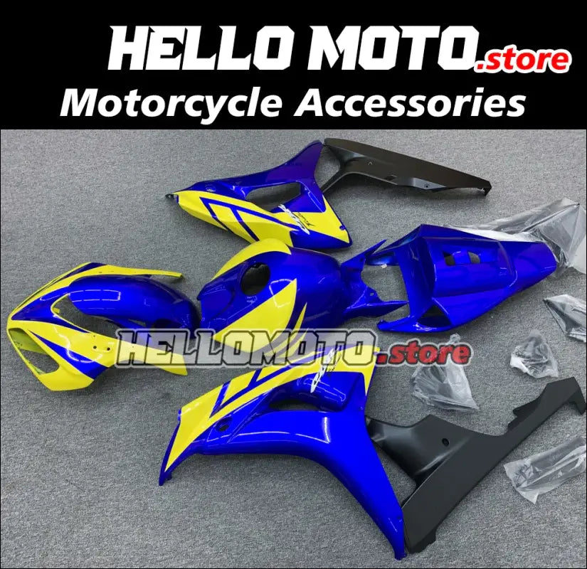 VerkleidungsKit aus ABS für Honda Fireblade CBR1000RR Blau/Neon Gelb