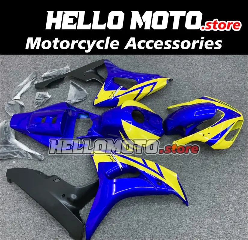 VerkleidungsKit aus ABS für Honda Fireblade CBR1000RR Blau/Neon Gelb