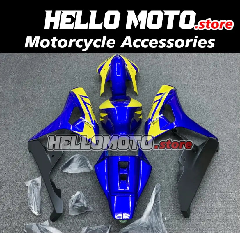 VerkleidungsKit aus ABS für Honda Fireblade CBR1000RR Blau/Neon Gelb