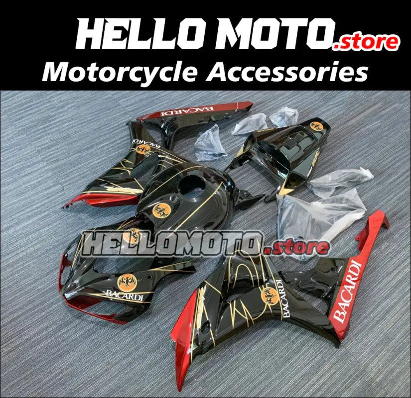 VerkleidungsKit aus ABS für Honda Fireblade CBR1000RR Schwarz/Rot/Gold