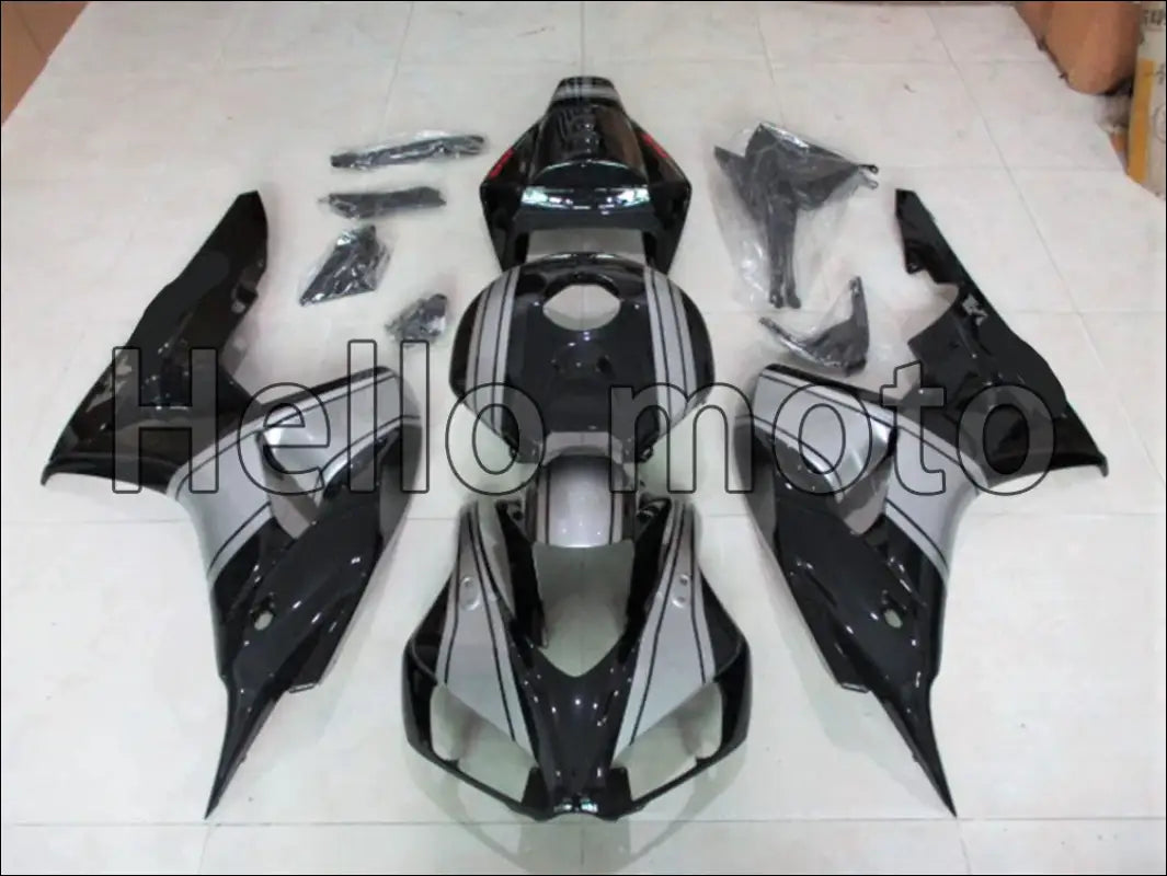 VerkleidungsKit aus ABS für Honda Fireblade CBR1000RR Schwarz/Silber