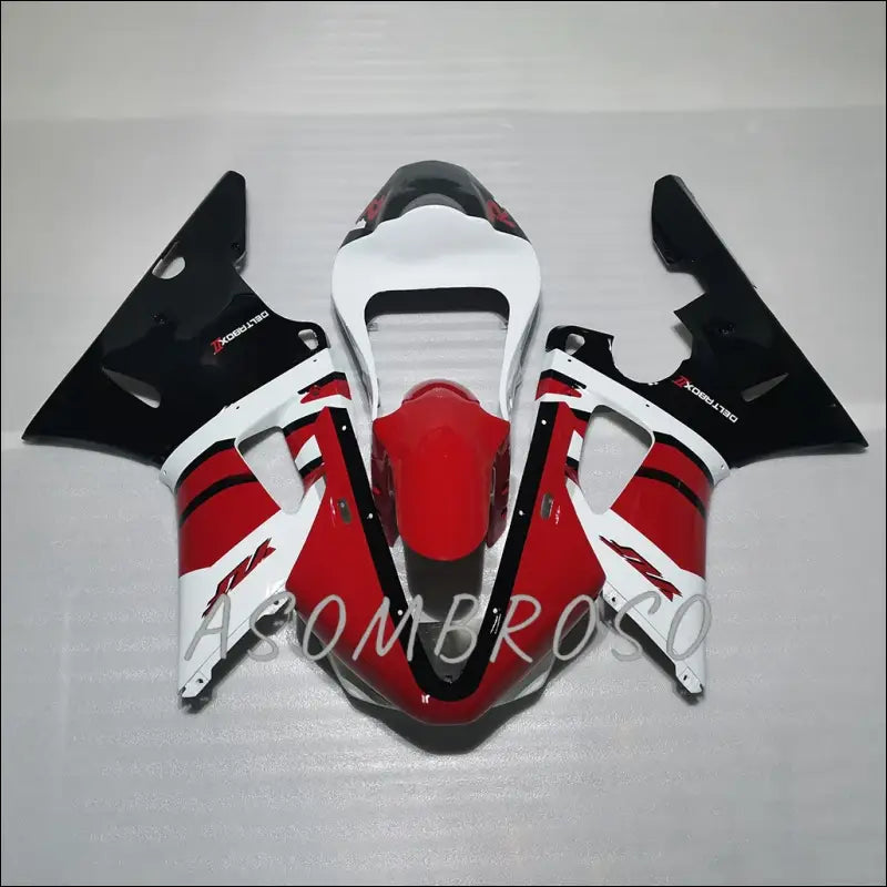 Verkleidungskit für Yamaha YZF-R1 (2000-2001) mit roten Flammen & Verschiedene Farben - NO.2