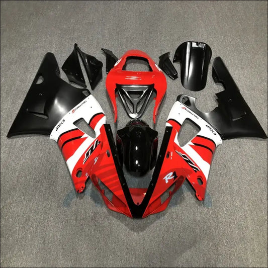 Verkleidungskit für Yamaha YZF-R1 (2000-2001) Rot / Blau