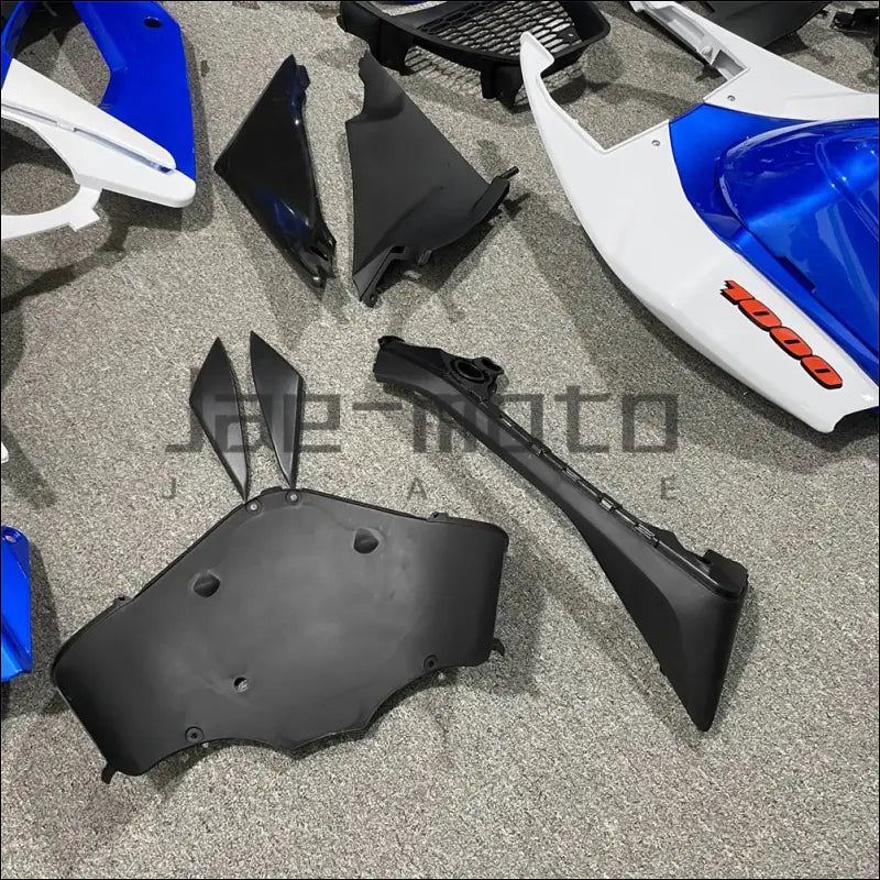 Verkleidungsset für Suzuki GSX-R1000 K5 K6 (2005-2006) | ABS-Kunststoff Blau-Weiß - 10