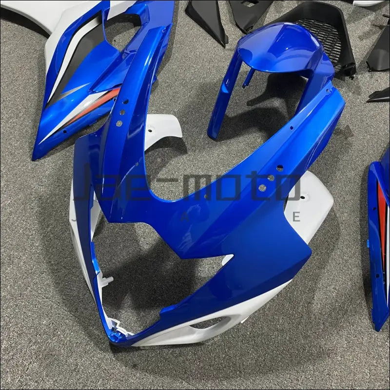 Verkleidungsset für Suzuki GSX-R1000 K5 K6 (2005-2006) | ABS-Kunststoff Blau-Weiß - 10