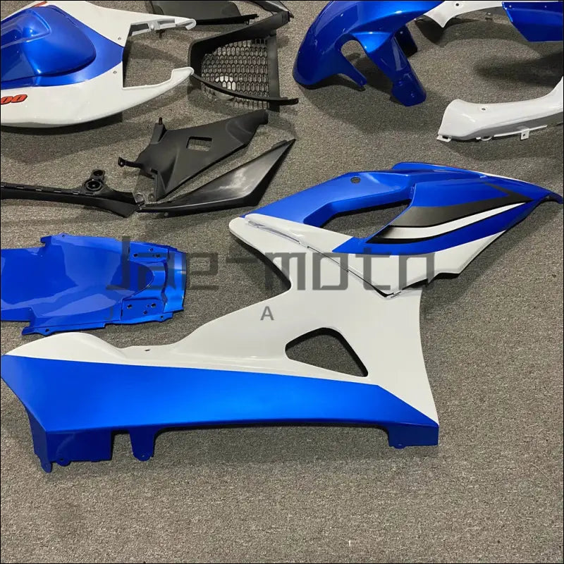 Verkleidungsset für Suzuki GSX-R1000 K5 K6 (2005-2006) | ABS-Kunststoff Blau-Weiß - 10