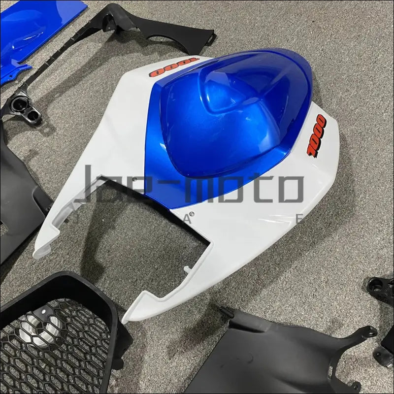 Verkleidungsset für Suzuki GSX-R1000 K5 K6 (2005-2006) | ABS-Kunststoff Blau-Weiß - 10