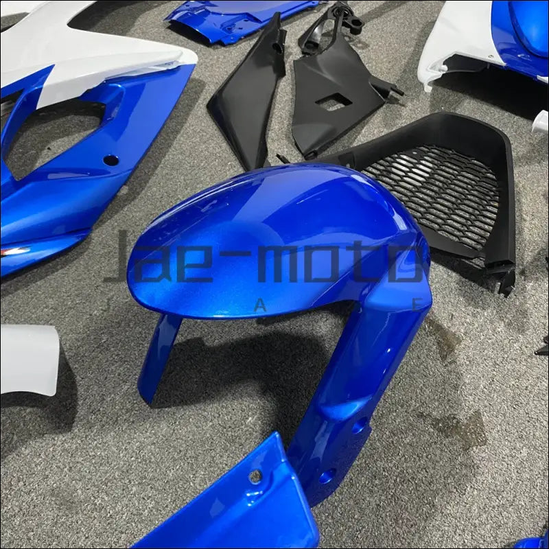 Verkleidungsset für Suzuki GSX-R1000 K5 K6 (2005-2006) | ABS-Kunststoff Blau-Weiß - 10