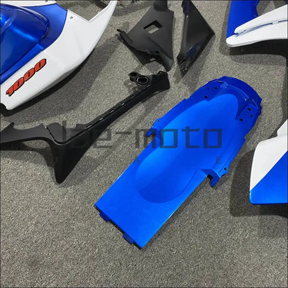Verkleidungsset für Suzuki GSX-R1000 K5 K6 (2005-2006) | ABS-Kunststoff Blau-Weiß - 10