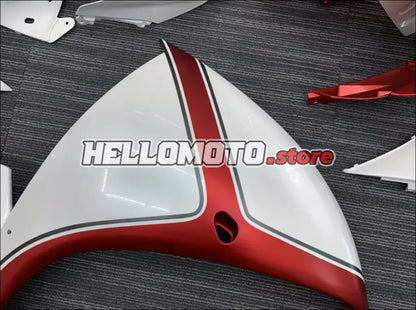 Verkleidungsset für Yamaha YZF-R1 (2009-2011) Weiß Rot