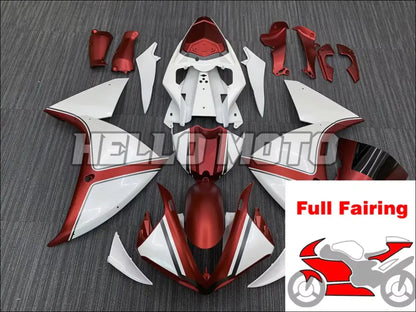 Verkleidungsset für Yamaha YZF-R1 (2009-2011) Weiß Rot - Full Fairing