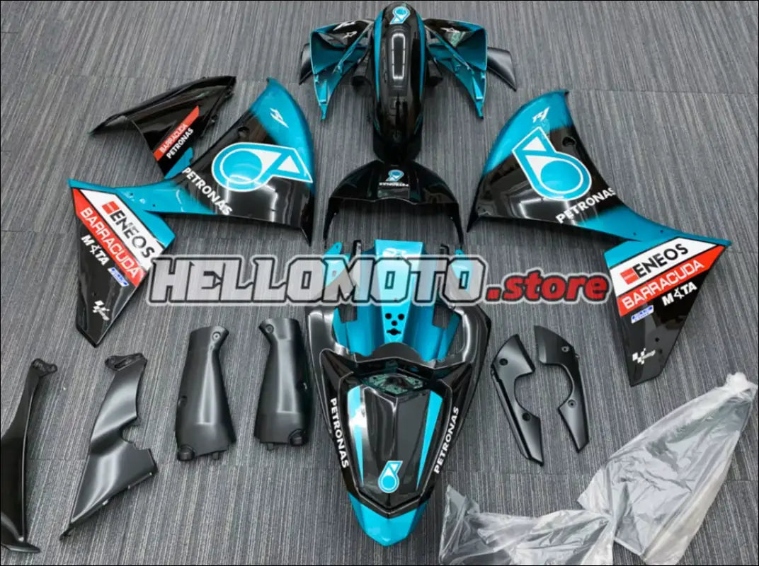 Verkleidungsset für Yamaha YZF-R1 (2009-2014) Schwarz Blau