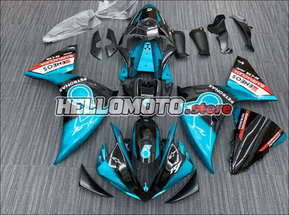 Verkleidungsset für Yamaha YZF-R1 (2009-2014) Schwarz Blau
