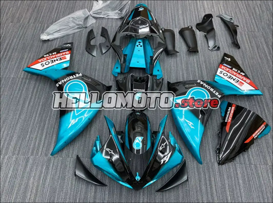 Verkleidungsset für Yamaha YZF-R1 (2009-2014) Schwarz Blau
