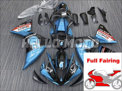 Verkleidungsset für Yamaha YZF-R1 (2009-2014) Schwarz Blau - Full Fairing