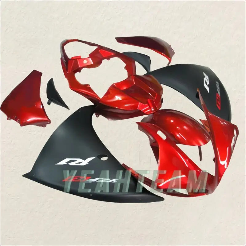 Yamaha R1 2009-2012 Verkleidungsset Rot einfache Montage