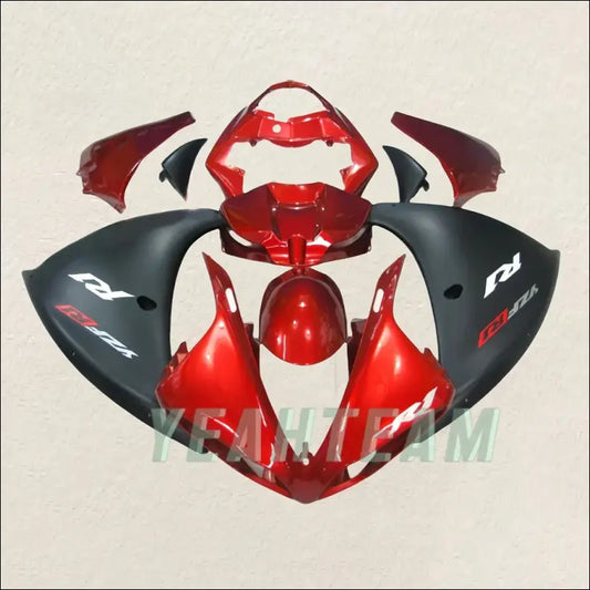 Yamaha R1 2009-2012 Verkleidungsset Rot einfache Montage - NO.1