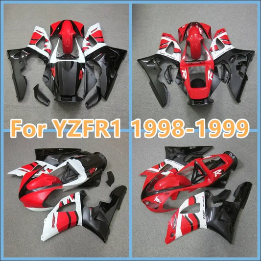 Yamaha YZF-R1 1998-1999 Verkleidung Rot-Schwarz