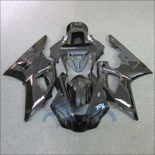 Yamaha YZF-R1 (2000-2001) Schwarzes Verkleidungskit