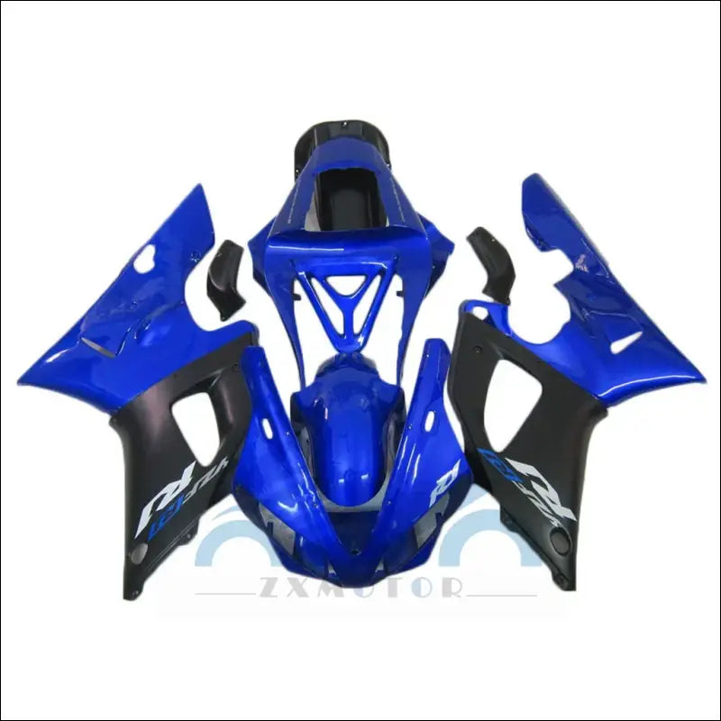 Yamaha YZF-R1 (2000-2001) Schwarzes Verkleidungskit - NO.1