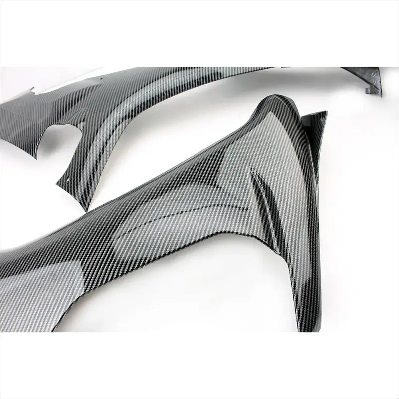 Yamaha YZF-R1 2015-2019 Carbonfaser Bedruckte ABS Seiten Verkleidung - ABS Plastic