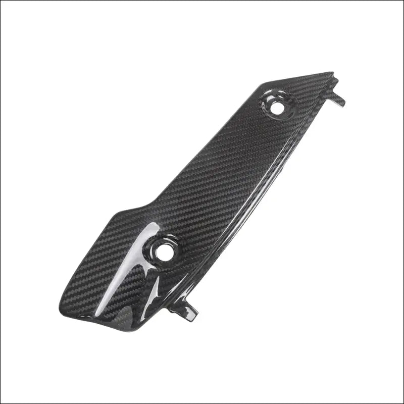 Yamaha YZF-R1 2015-2021 Carbon Auspuffabdeckung Glanz Matt