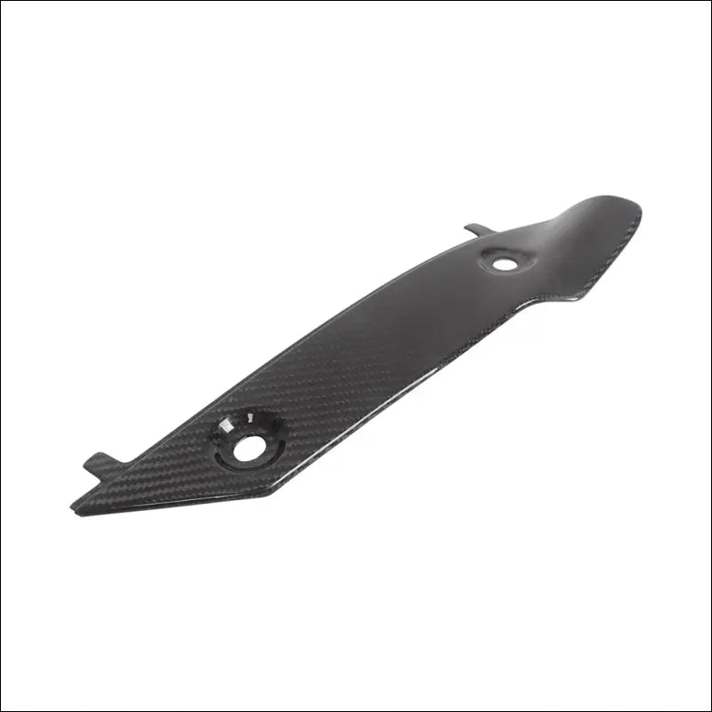Yamaha YZF-R1 2015-2021 Carbon Auspuffabdeckung Glanz Matt