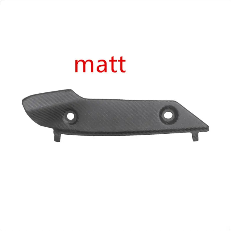 Yamaha YZF-R1 2015-2021 Carbon Auspuffabdeckung Glanz Matt - matt