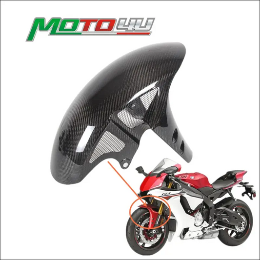 Yamaha YZF-R1 R1 2015-2020 | Echtes Carbonfaser Vorderrad Schutzblech - Matt Twill