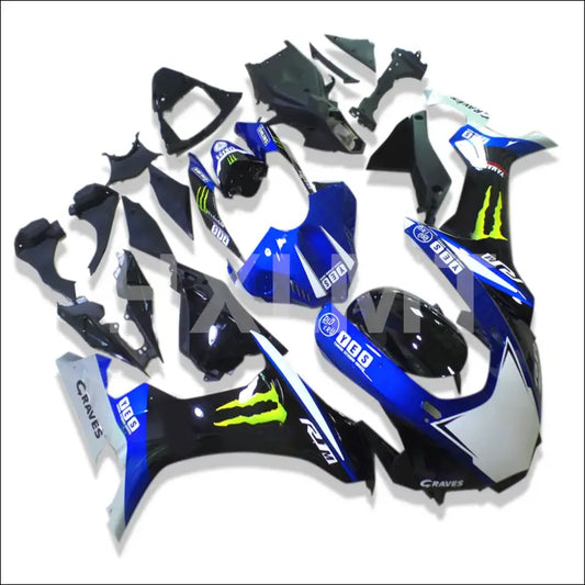 Yamaha YZF-R1 R1M 2015-2018 | Komplettes Verkleidungskit in verschiedenen Designs - Style 2
