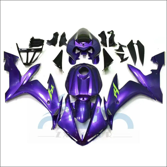 Yamaha YZF-R1 Verkleidung 2004 2006 Violett individuelle Optik