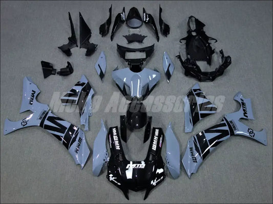 Yamaha YZF-R1M ABS Verkleidungsset Grau Schwarz - Standard
