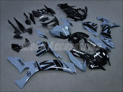 Yamaha YZF-R1M ABS Verkleidungsset Grau Schwarz - Standard