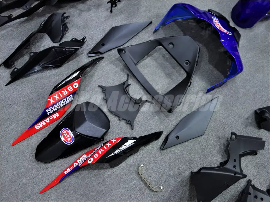 Yamaha YZF-R1M Verkleidung Blau Rot PATA - Standard