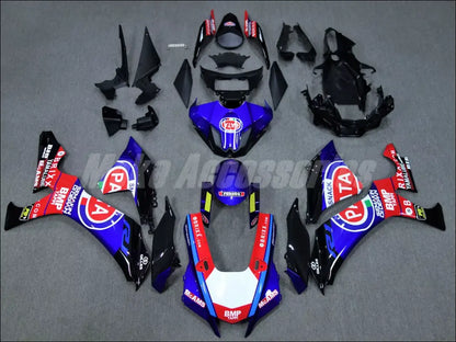Yamaha YZF-R1M Verkleidung Blau Rot PATA - Standard